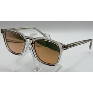 Blenders Eyewear Sweet Diva Polarized Sunglasses Clear Frame Orange Lens